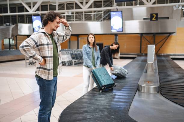 گم شدن چمدان در فرودگاه